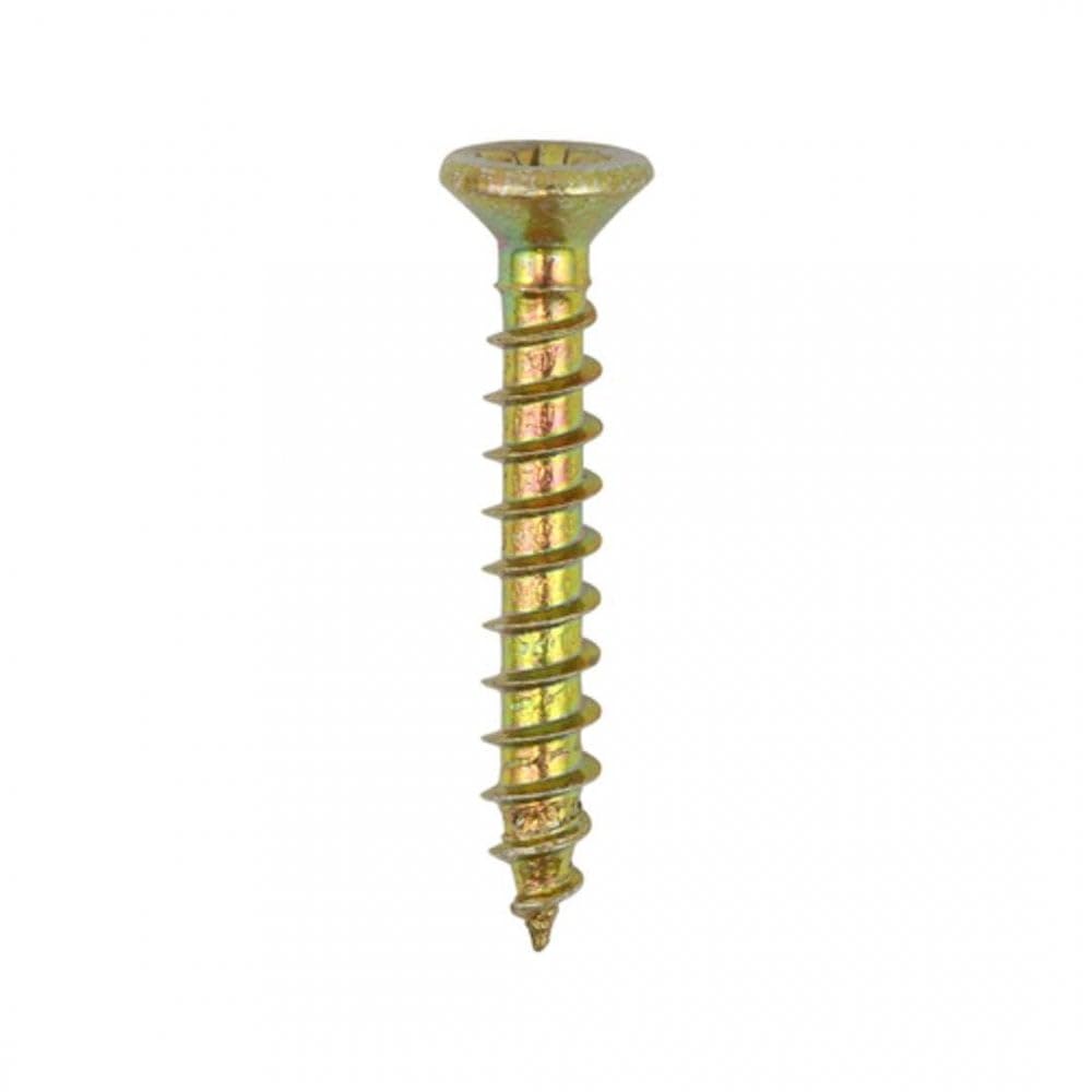 TIMCO PZ1 ZYP Classic Hinge Screws - 3.0 x 20 - Gold - Box of 200