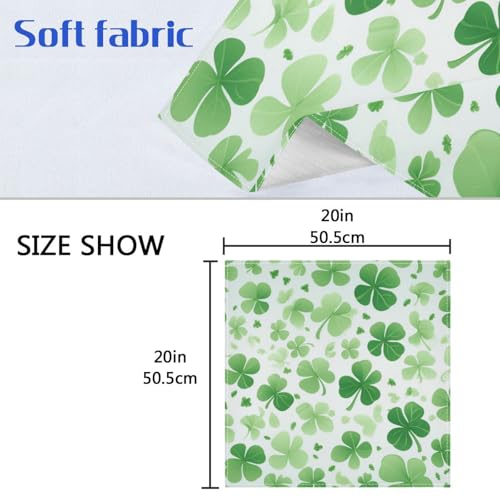 Servilletas de Tela St. Patrick's Día Pack x6 Verde Claro miniatura 6