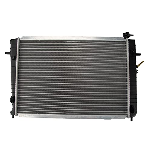 Image of PHILTOP Car Radiators Compatible with 2005 Sportag 2.7L 2006 Sportag 2.7L AWD /FWD 2007-2010 Sportag 2.7L FWD 2005 Tucson 2.7L(w /DCC Code) CU2785