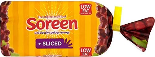 Bundle of 6 Soreen Malt Loaf Sliced Low fat 280g x 6 Packs Expire Aug 2020 Delivers 3-5 Days USA