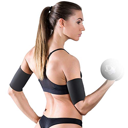KKmoon Arm Trimmers Arm Slimmer Wraps Ginásio Exercício Compressão Arm Bands Mangas para queima de g