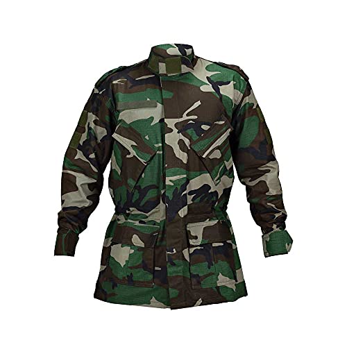 Gandola Tatica Safo Militar Pesca CAMUFLADA WOODLAND FRANCÊS Tamanho:XG