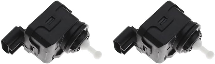 Car Headlight Level Adjustment Motor Engine 90590665 Compatible with Opel Astra 1999-2011 Vectra 2006 2007 2008 6207044 93289977(1 PC)