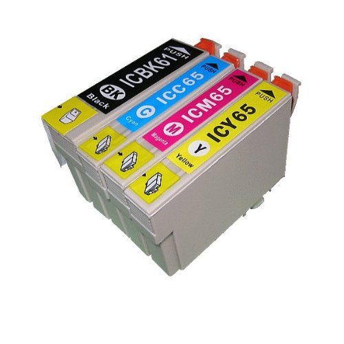 EPSON インクカートリッジ　61 65 4色✖️5個 Amazon.co.jp: エプソン 純正 インクカートリッジ クリップ IC4CL62 4