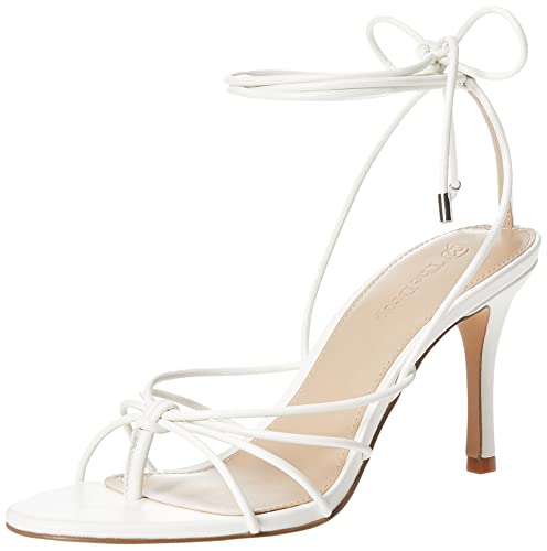 The Drop Women's Archie Lace-up Strappy Heeled Sandal Open Toe Heels