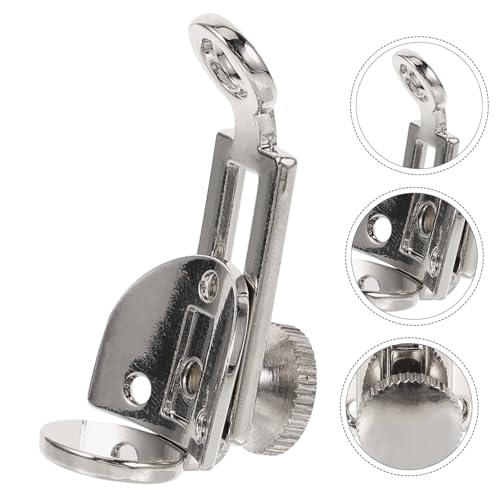 JEWEDECO Adjustable Oboe Clarinet Thumb Rest Protector for Saxophone Easy to Carry Hole Fixing Strap Compatible