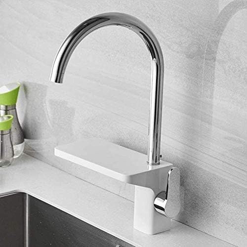 Robinet peu encombrant H861 en porcelaine de fibre de carbone noire, mitigeur d'évier haut de gamme