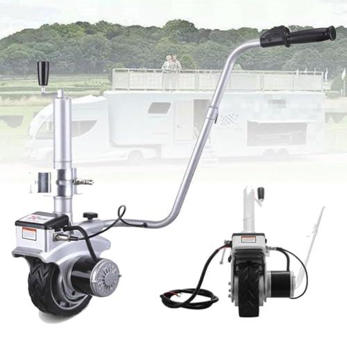 Electric Trailer Dolly, 12V 350W, Max Load 5000lbs (2270kg), Motorised Jockey Wheel, 6-7m/min, Trailers Mover for Caravans, Boat