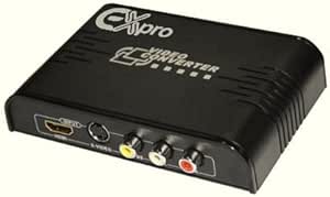 Ex-Pro Av-Pro RCA Phono AV Audio Video/S-VHS und HDMI-Adapter mit Upscaler zu HDMI-Ausgang