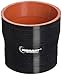 Vibrant Performance Power 2773 Hose Coupler, Silicone, 4ply Aramid Reinforced, Straight, Reducer, Transition, 3.00 in. Inlet I.D, 2.75 in. Outlet I.D, 3.00 in. Overall Length, Black, each