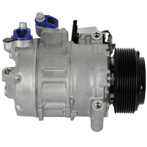 Image of SCITOO AC Compressor fit for BMW for 528i 3.0L 2011 | Fast Cooling, Ultra Low Noise (≤72 dB)Air Conditioner Compressor with Clutch, Easy Installation, 64509196890 64529165808