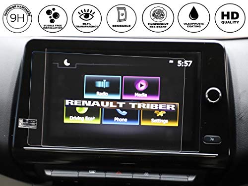 Image of Car Infotainment 9H Screen Protector Compatible with Skoda Karoq