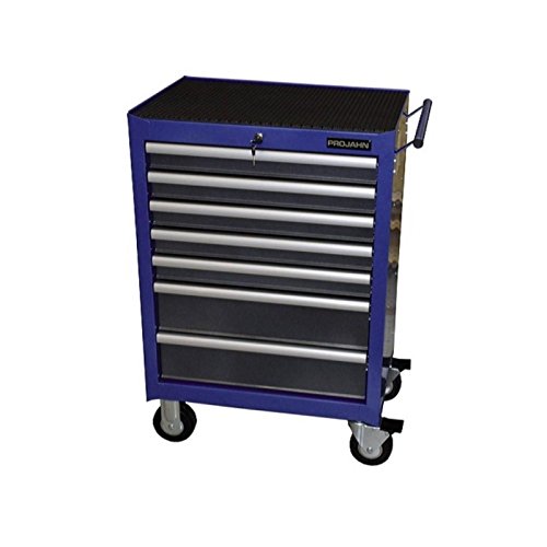 Preisvergleich Produktbild PROJAHN Bestückter Werkstattwagen"Superblue" mit 7 Schubladen 187-tlg.