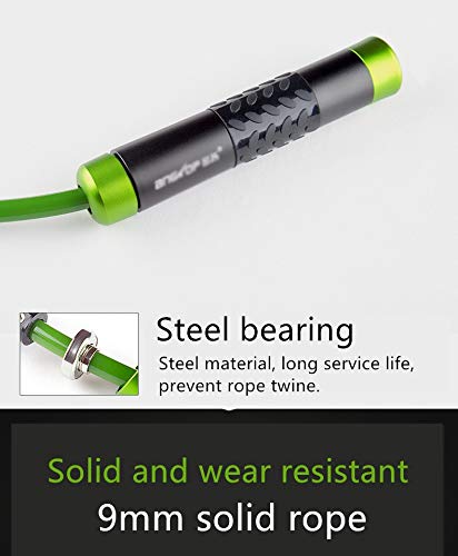 Yutrd Cujux Adjustable Bearing Weighted Skipping Rope Jump Rope For Training Boxing Workouts Jumping Exercise Equipment (Color : Blue) #TOP2