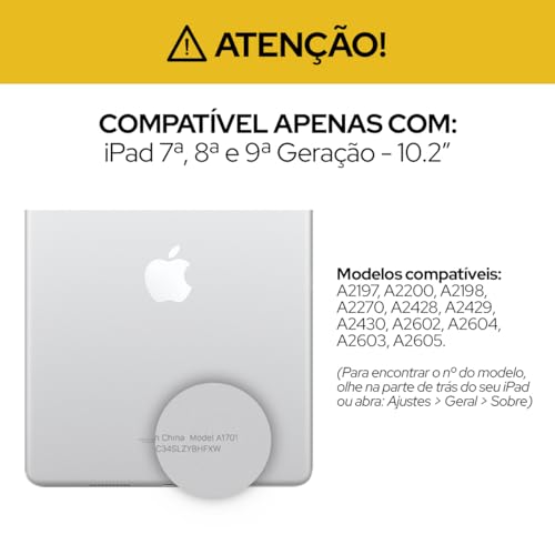 WB Película Paperlike de iPad 7a, 8a e 9a Geração de 10.2