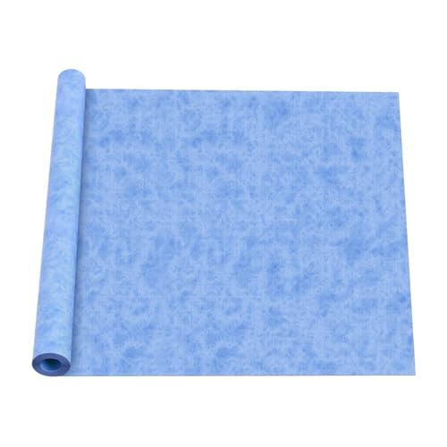 petsola Waterproof Membrane Waterproof Membrane for Shower Tile Flooring Underlayment Roll Polyethylene Polypropylene Structure Tear Resistant Flexible Instal, Blue