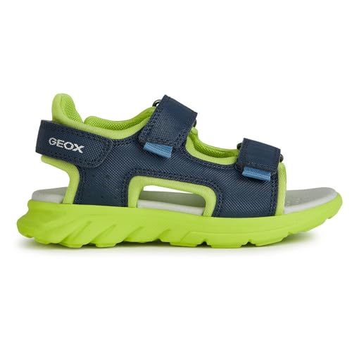 Geox J Sandal Airadyum Bo sandale garçon ouverte et respirante en caoutchouc