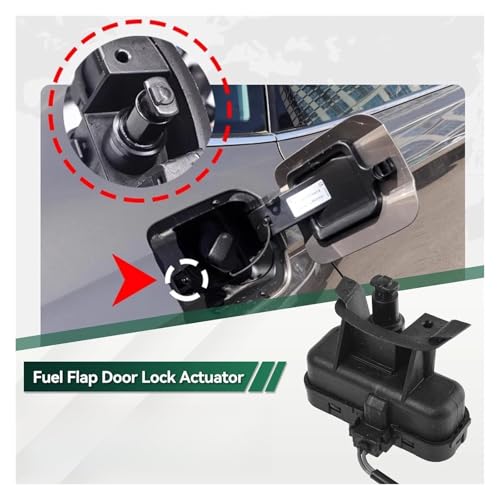Actuador de cerradura de puerta para depósito de combustible Golf MK6 y Scirocco 5