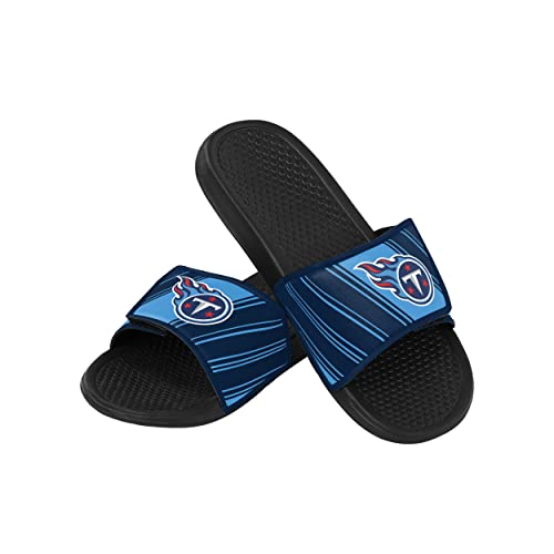 Image of FOCO mens NFL Team Logo Legacy Sport Slide Sandals