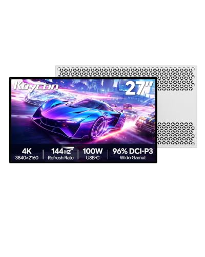 Image of P27D 27'' UHD (3840 x 2160) 4K 144Hz Glossy Monitor, IPS Panel, 10-Bit Color, 99% sRGB, 96% DCI-P3, 163PPI, HDR, Low Blue Light, Eye Care (Honeycomb - Without Stand)