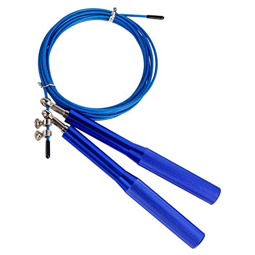 DECDEAL 10 pés de velocidade ajustável pular corda rolamento de esferas antiderrapante pular corda p