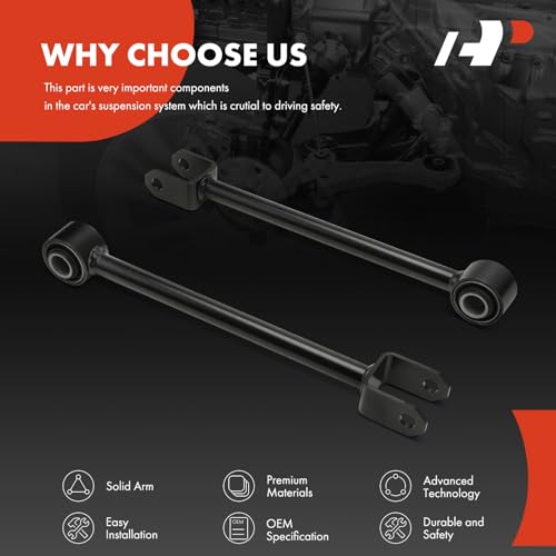 A-Premium 2 x Rear Suspension Trailing Arm, with Bushing, Compatible with Nissan Altima 2002-2006, Maxima 2003-2008 by A-Premium - Used condition - Image 5