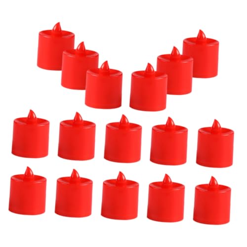 Velas LED para bodas románticas y cumpleaños ambientación nocturna segura pack de 20