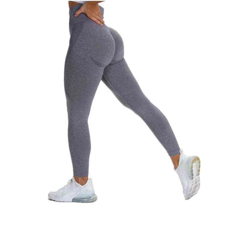 Frakson Grey Skinny Fit Yoga Pants Gym wear Leggings Ankle Length Workout Active wear | Stretchable Workout Tights | High Waist Sports Fitness for Girls & Women- Nylon Fiber & Spandix (M)-image-45