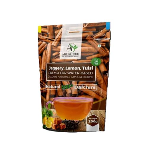 ADUSHREE Natural Sip Dalchini Herbal Tea Premix | Instant Cinnamo...