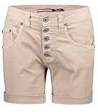 Die Boyfriend Short zeichnet sich durch einen normal sitzenden Schritt, einen locker sitzenden Bund und weite Beine aus