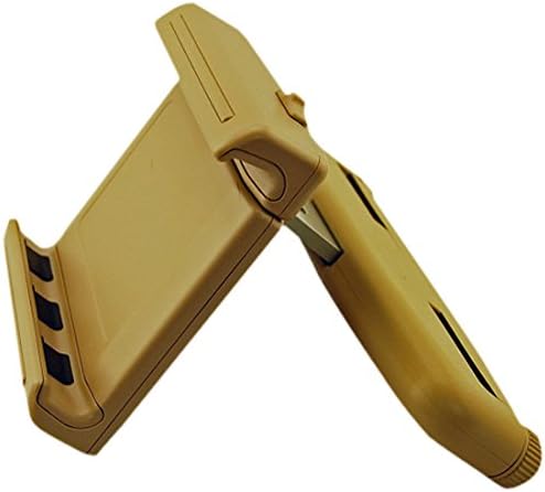 JAWS1-DOCK1-IV Tan Universal Dock with Jaws Universal Tablet Holder Set