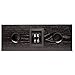 KLH Story 2-Way Bass Reflex Center Channel Speaker, Black Oak
