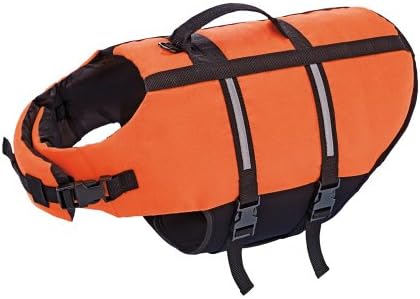Nobby Pomoc do pływania dla psów, rozmiar S, 30 cm, pomarańczowa, 1 sztuka