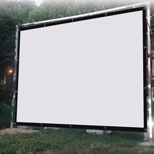 Pantalla para proyector plegable 50-250 pulgadas 16:9 HD miniatura 4