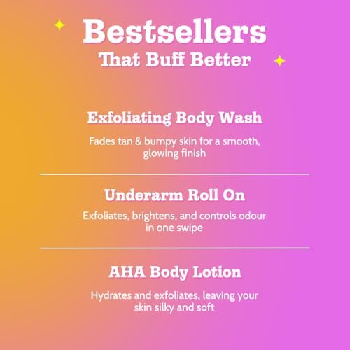 Lotion nourrissante pour le corps AHA résout les problèmes de bronzant et d'odeurs