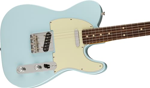 Fender Vintera II ’60s Tele RW Sonic Blue – Guitare Électrique - Les Beatles, Paul McCartney, John Lennon, RIngo Starr, George Harrison Fender Vintera II '60s Tele RW Sonic Blue - Guitare Électrique – Image 5