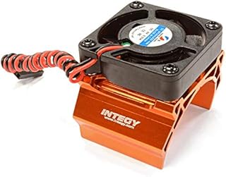 Integy RC Model C25791ORANGE High Speed Cooling Fan+Heatsink Mount for 40mm O.D. Motor