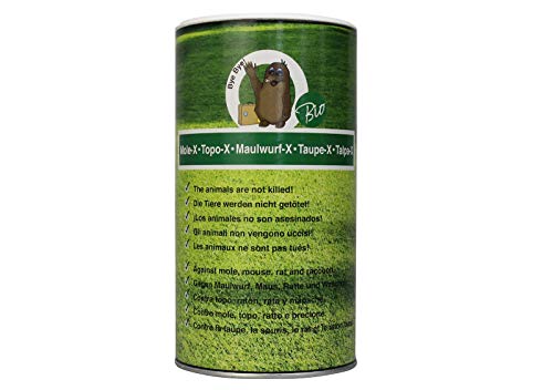 Preisvergleich Produktbild Green Care Maulwurfvertreiber-X Bio 1,15kg Maulwurfschreck, Maulwurfbekämpfung, Wühlmausschreck, Wühltierfrei, Maulwurfstopp, Maus-Abwehr