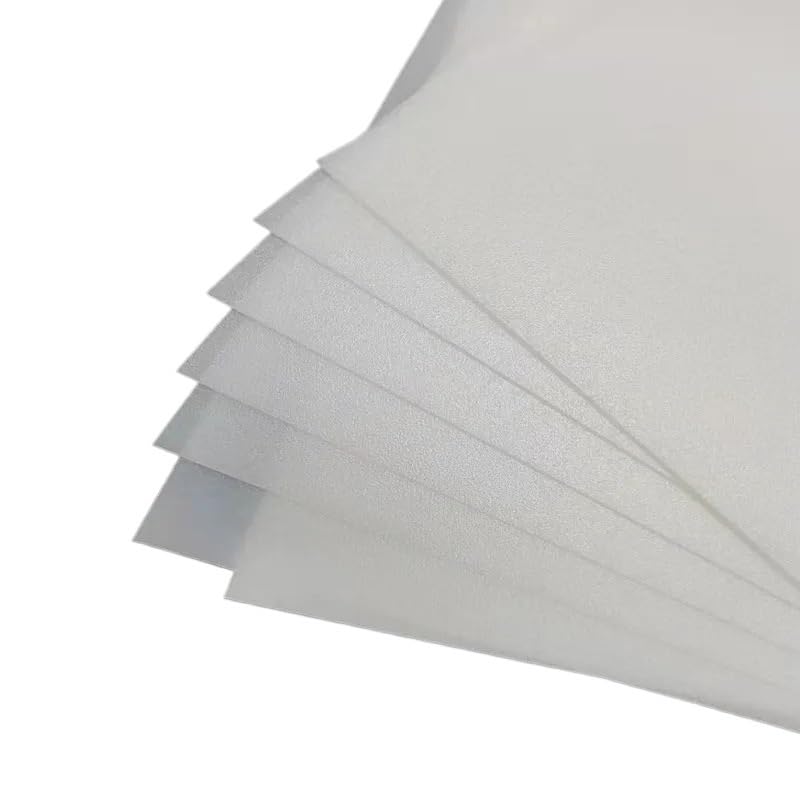Feuille de diffusion PS mate pour profilé LED et panneau lumineux opale sur mesure