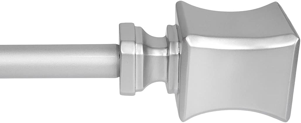 Utopia Alley 3/4 Inch Adjustable Curtain Rod - Wall Mounted, Decorative, Bedroom & Living Room, Tapestry Poles