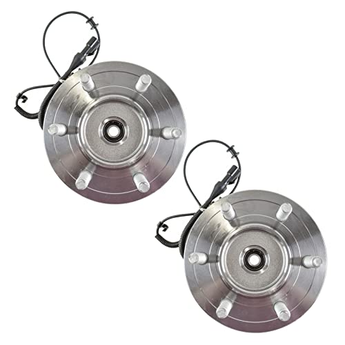 Wheel Hub & Bearing Assembly Front 4Wd Pair For Ford F150 Lincoln Mark Lt #TOP4