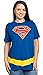 Supergirl Plus Size Womans T-shirt DC Comics Logo Belt Costume Print Superman 3X