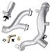 LoloWheat Aluminum Coolant Outlet Pipes Kit Fit for Jaguar/Land Rover Range Rover Sport LR4 3.0L V6 / 5.0L V8 Replace # LR092992 LR028136 LR049990
