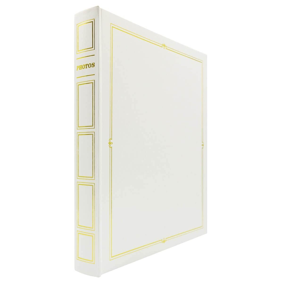 Ceanothe Album Photo 10x15 cm Adhesif Blanc cassé Cordoue de 240 photos | Album Photo adhésif Cordoue blanc 240 Photos 10x15 Rouge foncé - Compatible 11,5x15 cm 60 pages Taille : 29x33.8 cm -