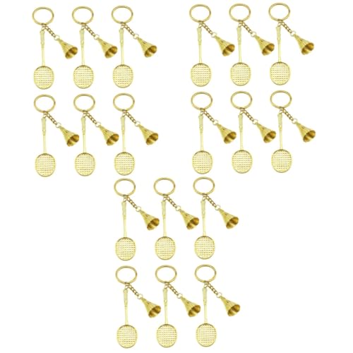 Porte-clés badminton VALICLUD lot de 18 pièces pour sac à dos