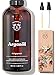 Natur Bio günstig Kaufen-Bionoble Arganöl Bio 100ml - 100% Rein, Natürlich und Kaltgepresst - Gesicht, Körper, Haar, Bart, Nägel - Vegan, Cruelty Free - Argan Oil - Glasflasche + Pipette + Pumpe
