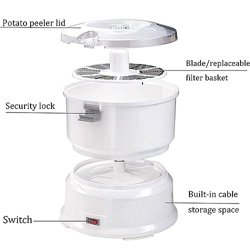 Máquina Comercial Automática para Pelar y Cortar Verduras miniatura 5