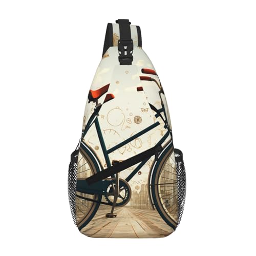 Sling bag unisex para senderismo y viajes miniatura 1