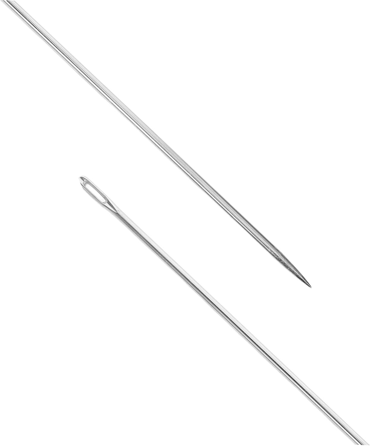 VILLCASE 7Pcs Large Eye Steel Sewing Needles for Hand Sewing Crafting and Quilting for Leather Burlap Projects User Friendly Design Improves Sewing Efficiency