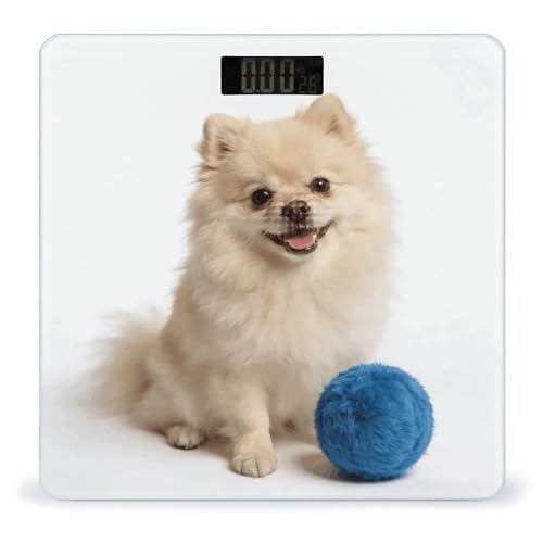 Báscula digital Ivory Poms para peso corporal 180kg miniatura 1